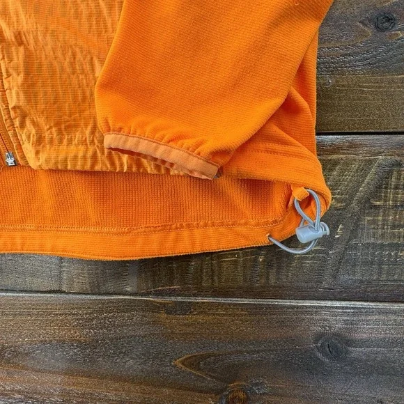 Adidas Own The Run‎ Jacket Men's Size Large Orange Lightweight Full Zip Hooded - Picture 11 of 12